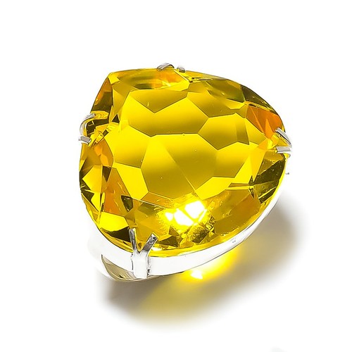 Natural citrine gemstone - citrine,