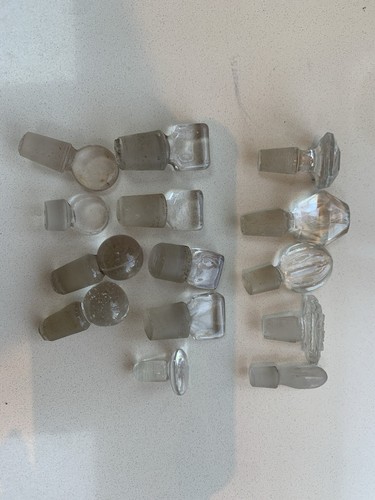 Vintage glass decanter - vintage,