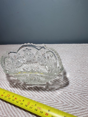 Unusual shaped pressed - pressed, glass