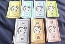SET OF DISNEY MONOPOLY MONEY