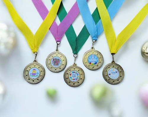 Easter medals happy - medals, egg