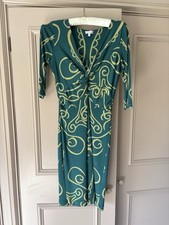 Allegra Hicks Silk Green Dress