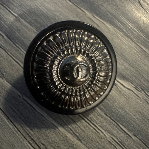 Large chanel button - large, authentic