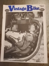 Vintage Bike Magazine Triumph