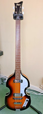 Hofner Electric Bass, Hard Case and Fender Rumble 25 Bass Amp, Bundle, Excellent