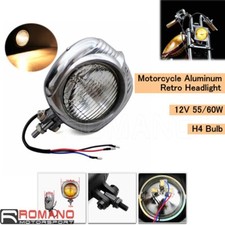 Square Polish Clear Lens H4