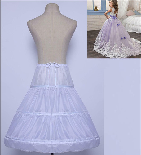 Hoop crinoline girls wedding - girls,