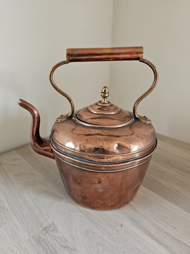 Old vintage antique copper - old,