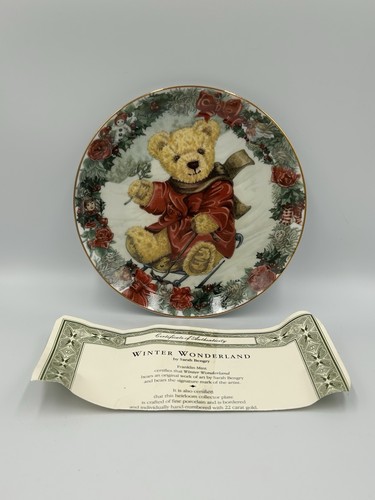 Franklin mint heirloom teddy - franklin,