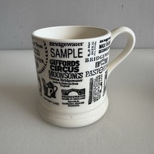 Emma Bridgewater BACKSTAMPS 40 Years Mug Unused New - Slight Seconds VGC England
