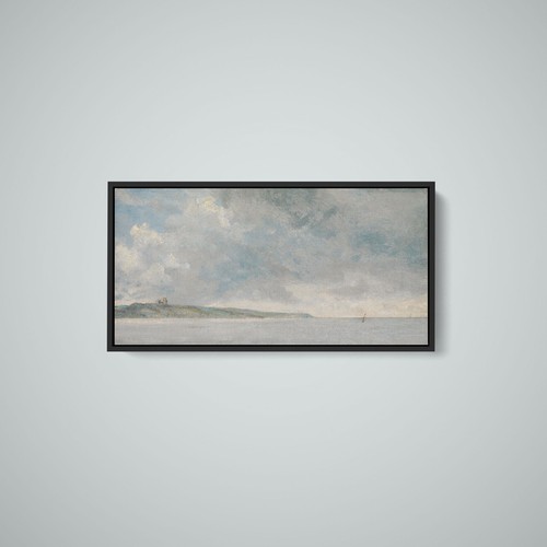John constable coastal scene - -,