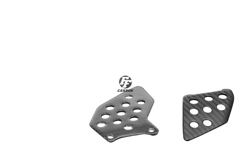 Carbon heel guards - carbon,