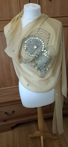 Vintage shawl art deco - art, style