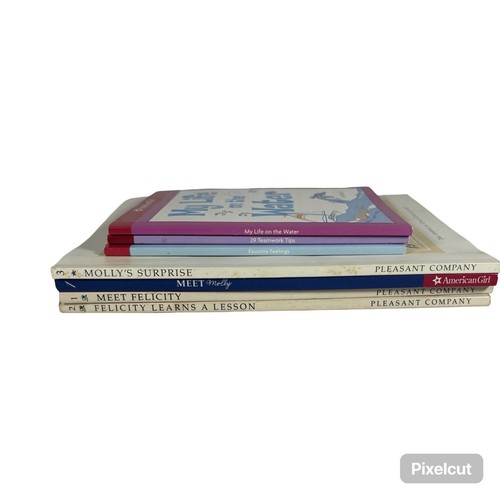 American girl doll books - doll, lot