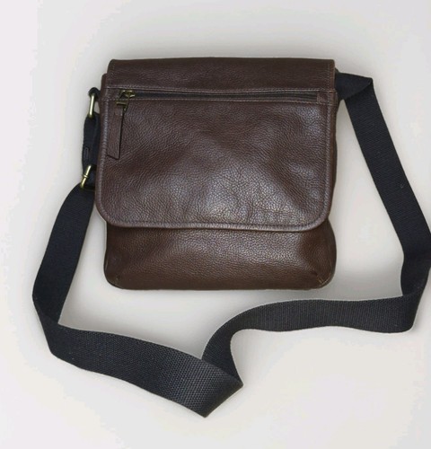 Fossil men leather satchel - fossil, men's