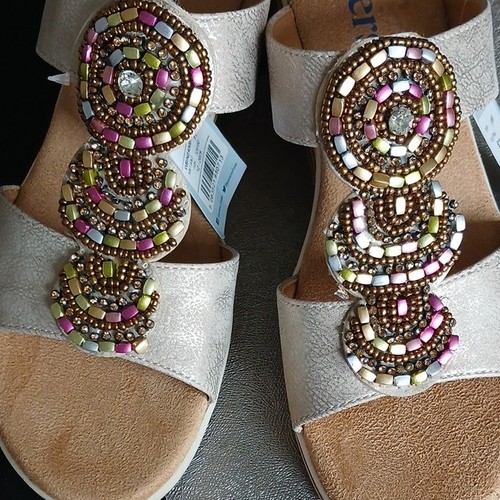 Pavers size wedge sandal - pavers, 7