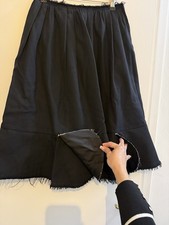 Midi Skirt in Black by Comme
