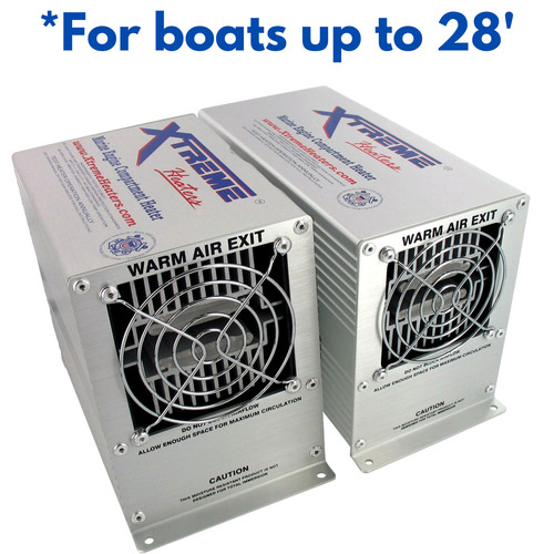 Two xtreme heaters - medium, 600w