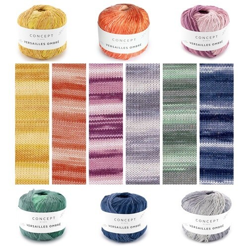 Katia yarn versailles ombre - yarn,