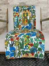 Handmade Cotton Kantha Quilt