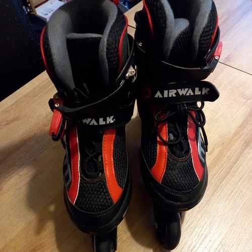 Airwalk size pro skates - 5, red
