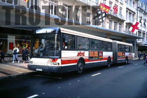 35mm slide france strd dijon - france,