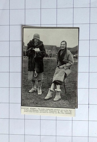 1930 fashion boots worn mrs - 1930,