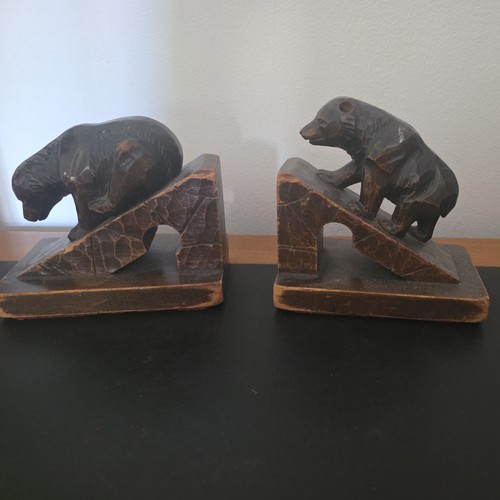 Antique black forest bear - antique,