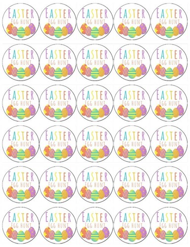 Easter egg hunt edible - x,