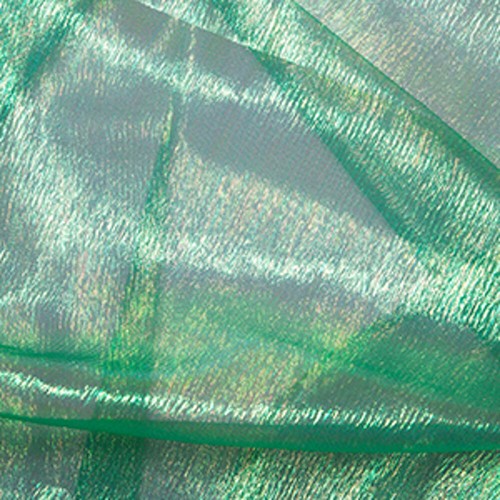 Rainbow organza fabric - rainbow,