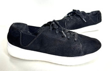 Ladies FITFLOP F-SPORTY Shimmer Leather Trainers Size UK 5.5  eu38.5 Good Cond