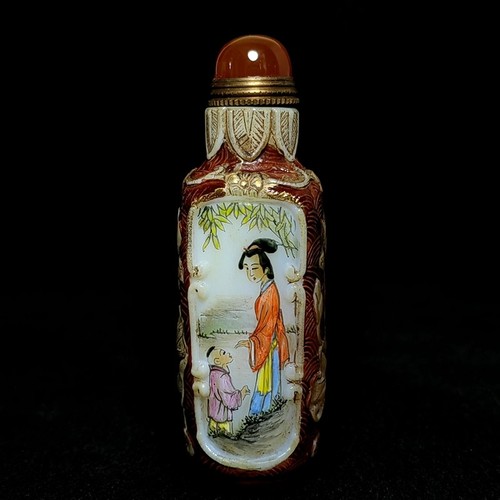 Chinese colored glaze hand - colored,