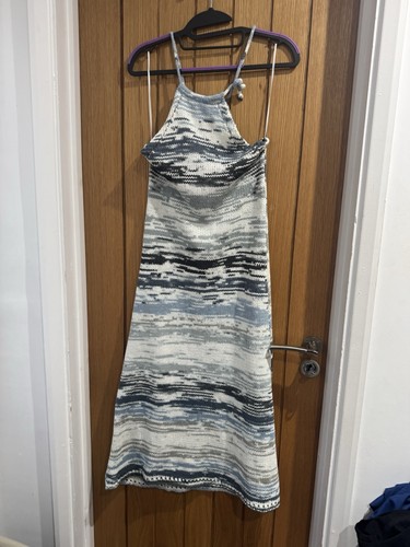 Ladies grey and blue - , knit