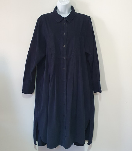 Toast dress size navy - dress, blue