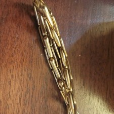 Lambournes B'ham 70 Sleeve Shirt Garter Holder Armband 1 Spring Stretch Gold Ton