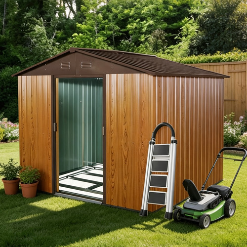 8x6 metal garden storage - 8x6,