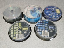 Mixed Blank CD & DVD Discs