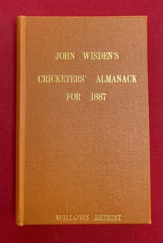 1887 wisden willows softback - 1887,
