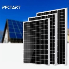 200 Watt Solar Panel 12V Battery Charger Mounting Brackets For RV Trailer Camper