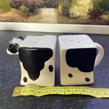 Vintage Jersey Black White Cow