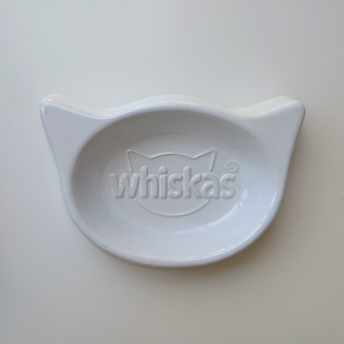 Vintage whiskas ceramic cat - vintage,