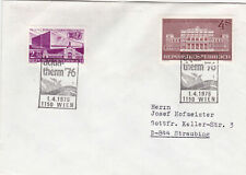Austria 1976 Aquatherm 76 Vienna FDC special cancel typed VGC