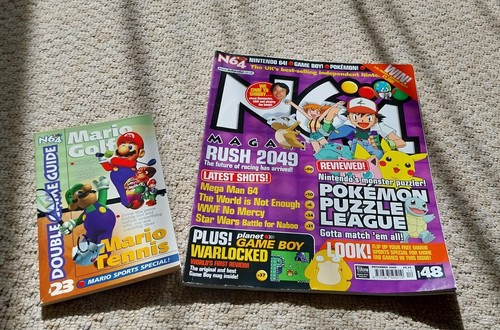 N64 magazine issue together - n64,