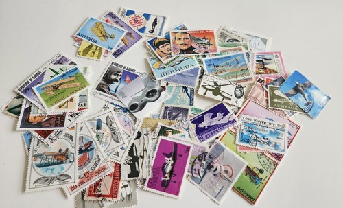 Aviation aircraft stamps - 80,