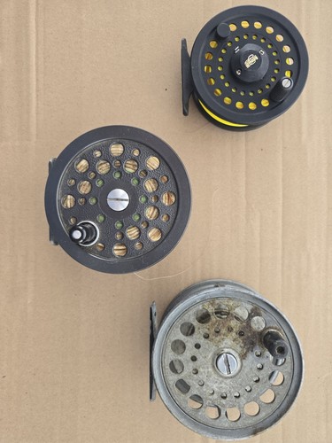 Job lot fly reels - lot, cortland