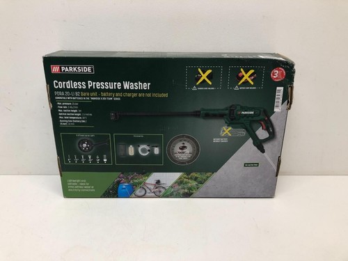 Parkside 20v cordless pressure - cordless,