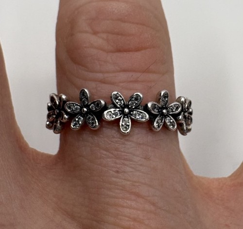 Pandora dazzling daisy ring - ring, uk