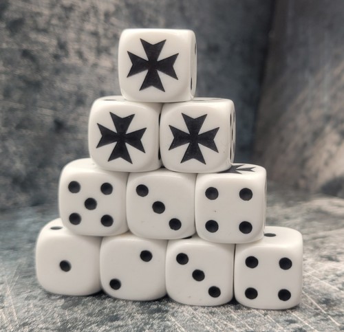 White templars 16mm - white, custom