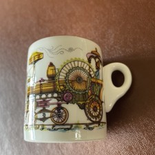 Vintage Wedgwood Beamish Museum Bone China Miniature Mug / Expresso  Coffee Can