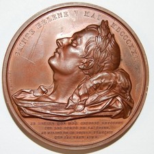 1840-NAPOLEON-RETURN OF HIS BODY TO FRANCE-BRONZE MEDAL